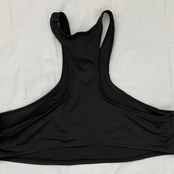 SKIMS - Signature Swim - High Neck Racer Top | Size: 3X | Color: Onyx | NWT/NEW - Picture 7 of 11